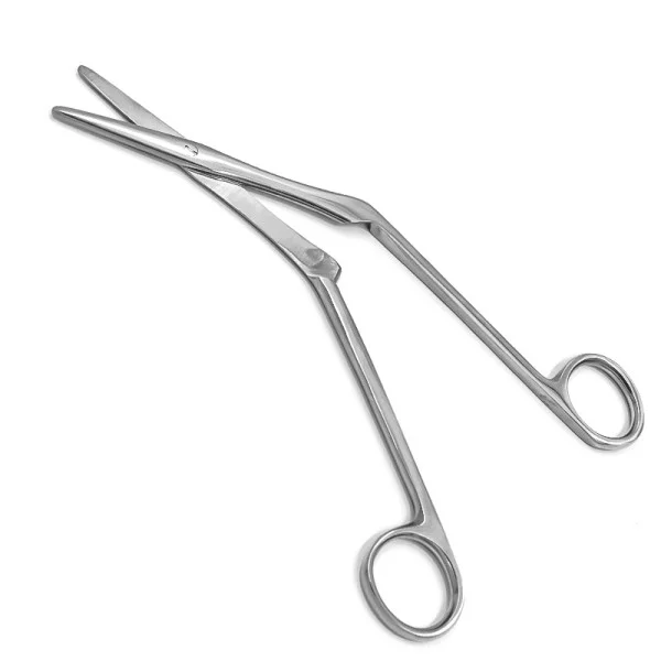 10.PI.498. Ножиці за Хейманом, хірургічні, для резекції носової раковини, горизонтально-зігнуті 175 мм. PARADISE